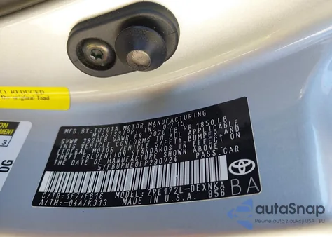 2015 Toyota Corolla L from USA, damaged, VIN 5YFBURHE0FP290224